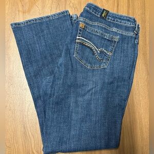 Wrangler Aura size 14 bootcut jeans
